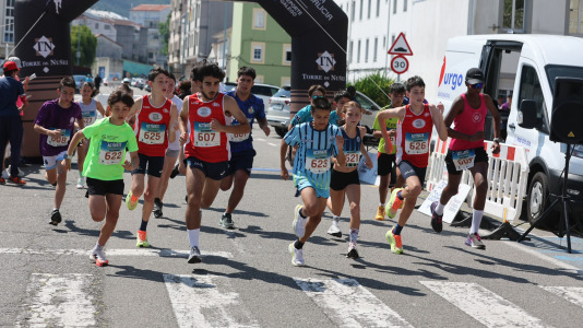 Más de 300 corredores se dieron cita este domingo para participar en la segunda edición de la carretera laxense en una jornada muy calurosa