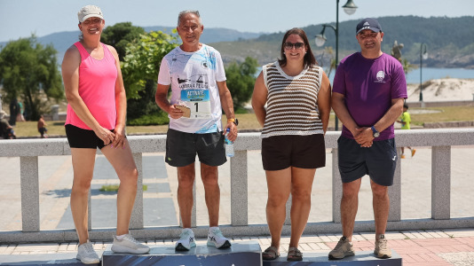 Más de 300 corredores se dieron cita este domingo para participar en la segunda edición de la carretera laxense en una jornada muy calurosa