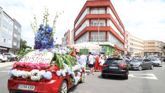 Procesión de San Cristóbal en Baio (8)
