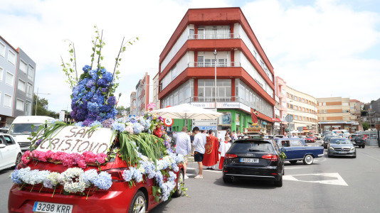 Procesión de San Cristóbal en Baio (9)