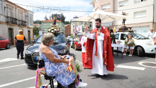 Procesión de San Cristóbal en Baio (11)