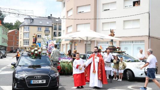Procesión de San Cristóbal en Baio (13)