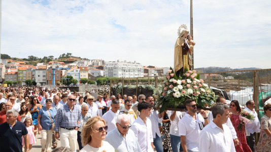 Fiestas y procesión del Carmen en Corme (27)