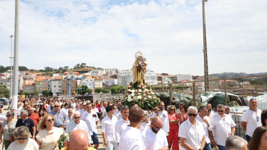 Fiestas y procesión del Carmen en Corme (28)