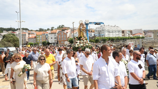 Fiestas y procesión del Carmen en Corme (30)