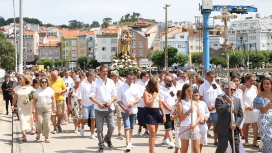 Fiestas y procesión del Carmen en Corme (32)
