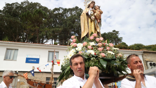 Fiestas y procesión del Carmen en Corme (42)