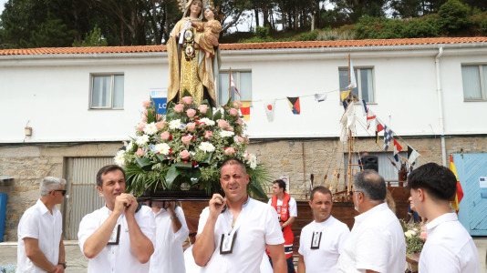 Fiestas y procesión del Carmen en Corme (44)