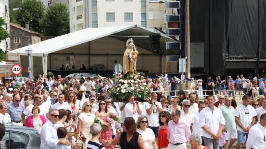 Fiestas y procesión del Carmen en Corme (49)